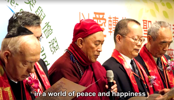 靈鷲山心道禪師將率團參加世界宗教大會